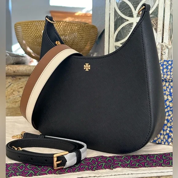 NWT tory Burch EMERSON SWINGPACK black - Picture 3 of 11